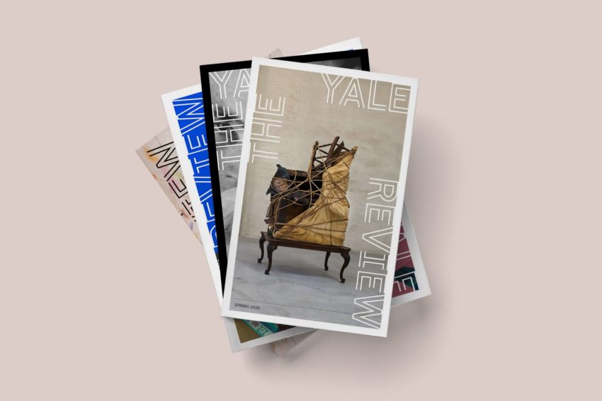 Covers of The Yale Review. Courtesy Pentagram.