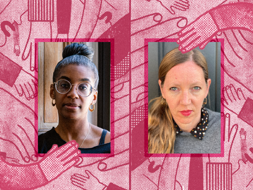 Photos of Maggie Nelson and Simone White