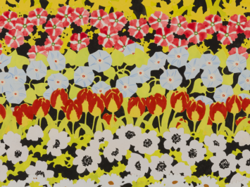 Joe Brainard, Garden IV. Courtesy of Kasmin Gallery and Eric Brown Art Group.