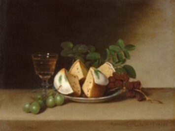 Raphaelle Peale, Still Life with Cake, 1818