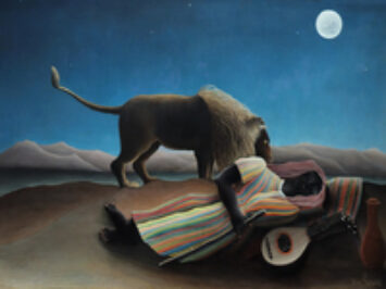 Henri Rousseau, The Sleeping Gypsy, 1897.