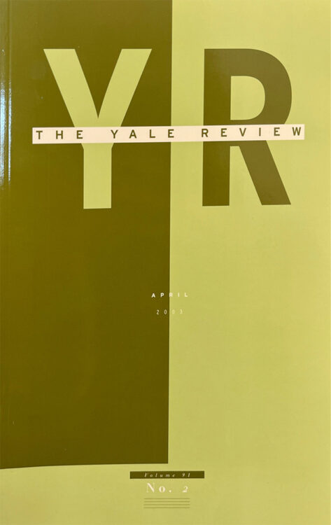 April 2003 cover image