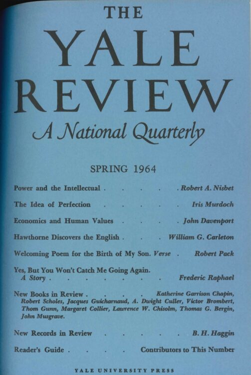 Spring 1964 cover image