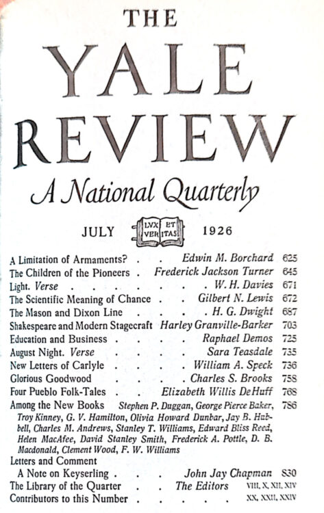 July 1926 cover image