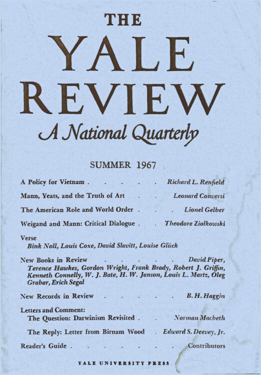 Summer 1967 cover image