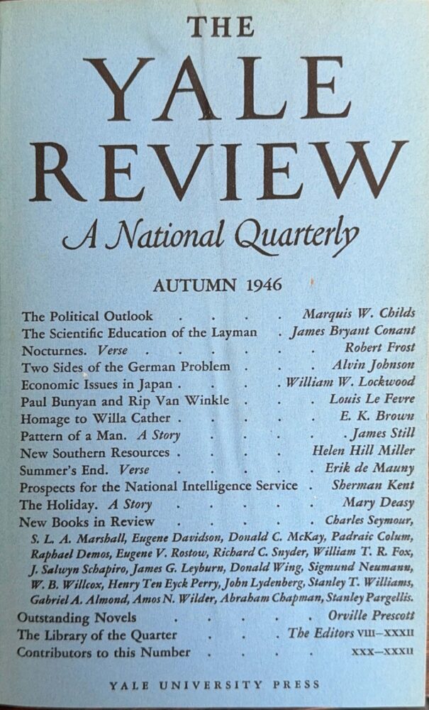 Autumn 1946 cover image