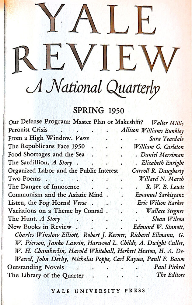 Spring 1950 cover image